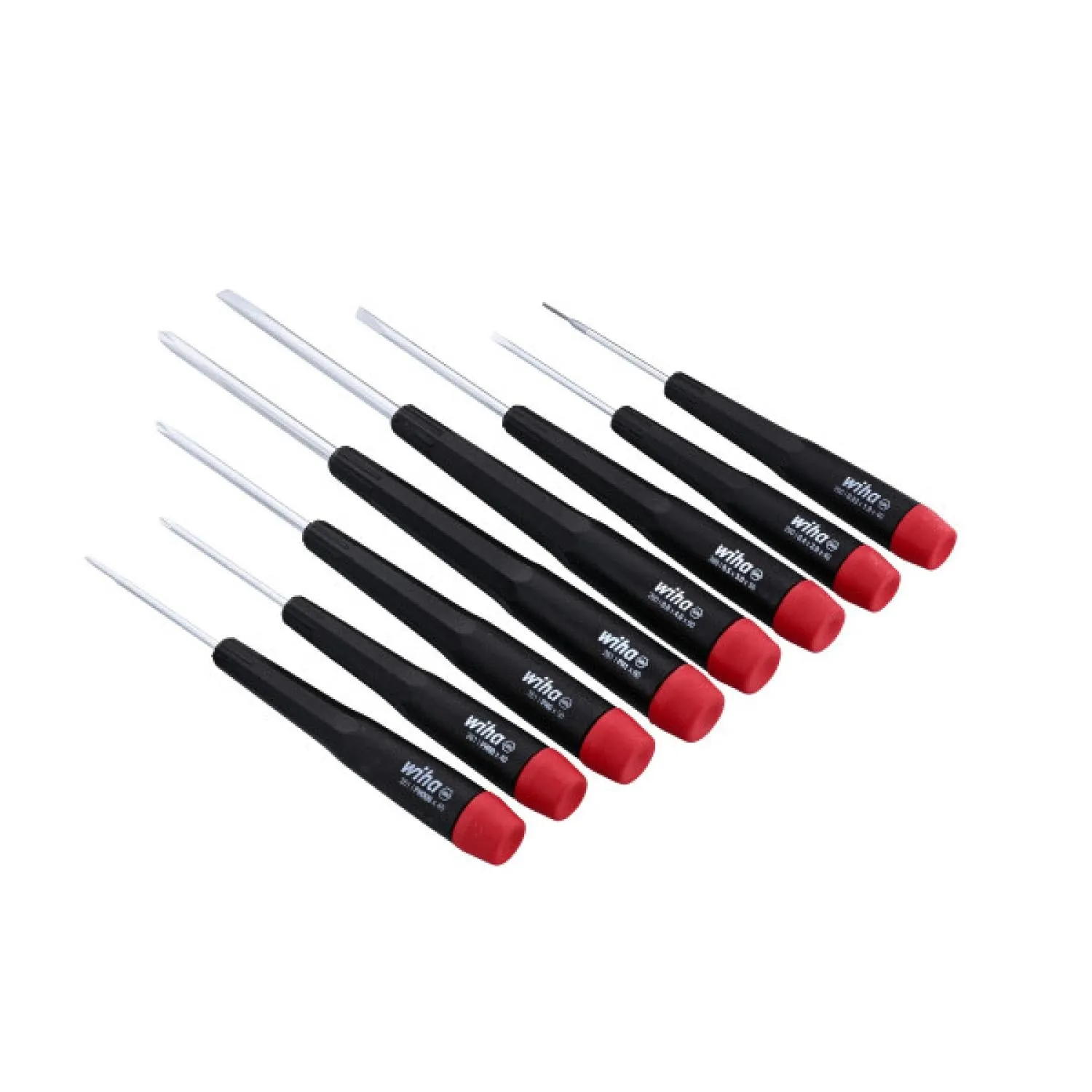 Wiha Tools 26199 Slotted and Phillips Screwdriver Set in Rugged Canvas Pouch, 8 Piece