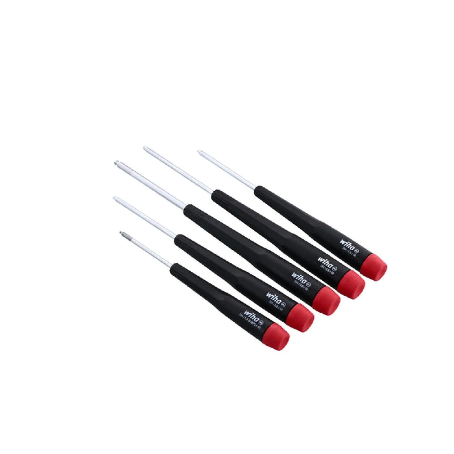 Wiha Tools 26491 Precision Ball End Hex Metric Driver, 5 Pc. Set