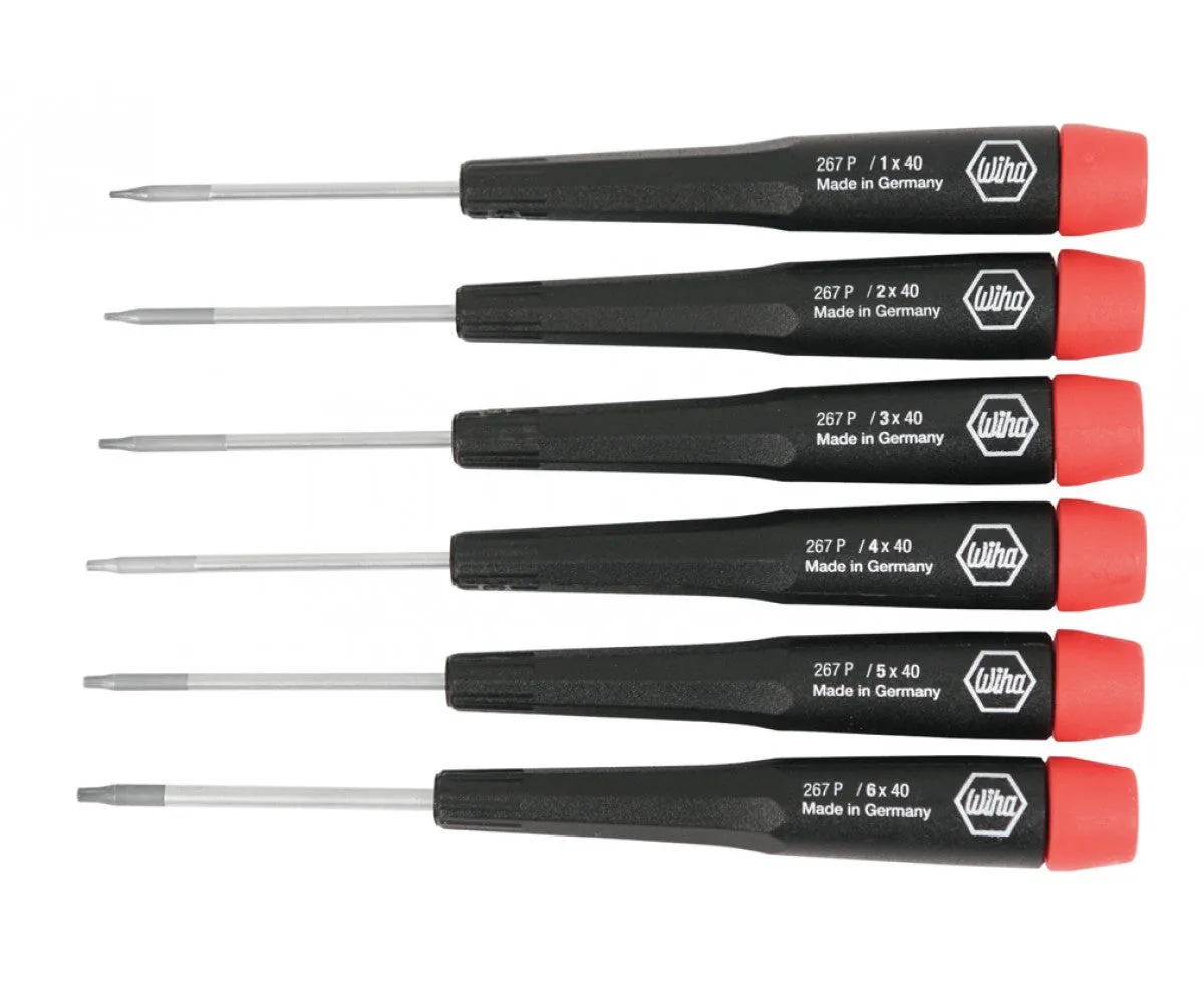 Wiha Tools 26794 Precision Pentalobe Screwdriver 6 Piece Set