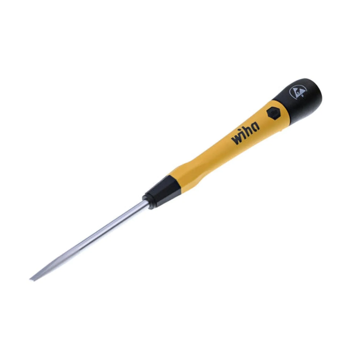Wiha Tools 27281 ESD Safe PicoFinish Precision Screwdriver - Slotted 4.0mm x 60mm