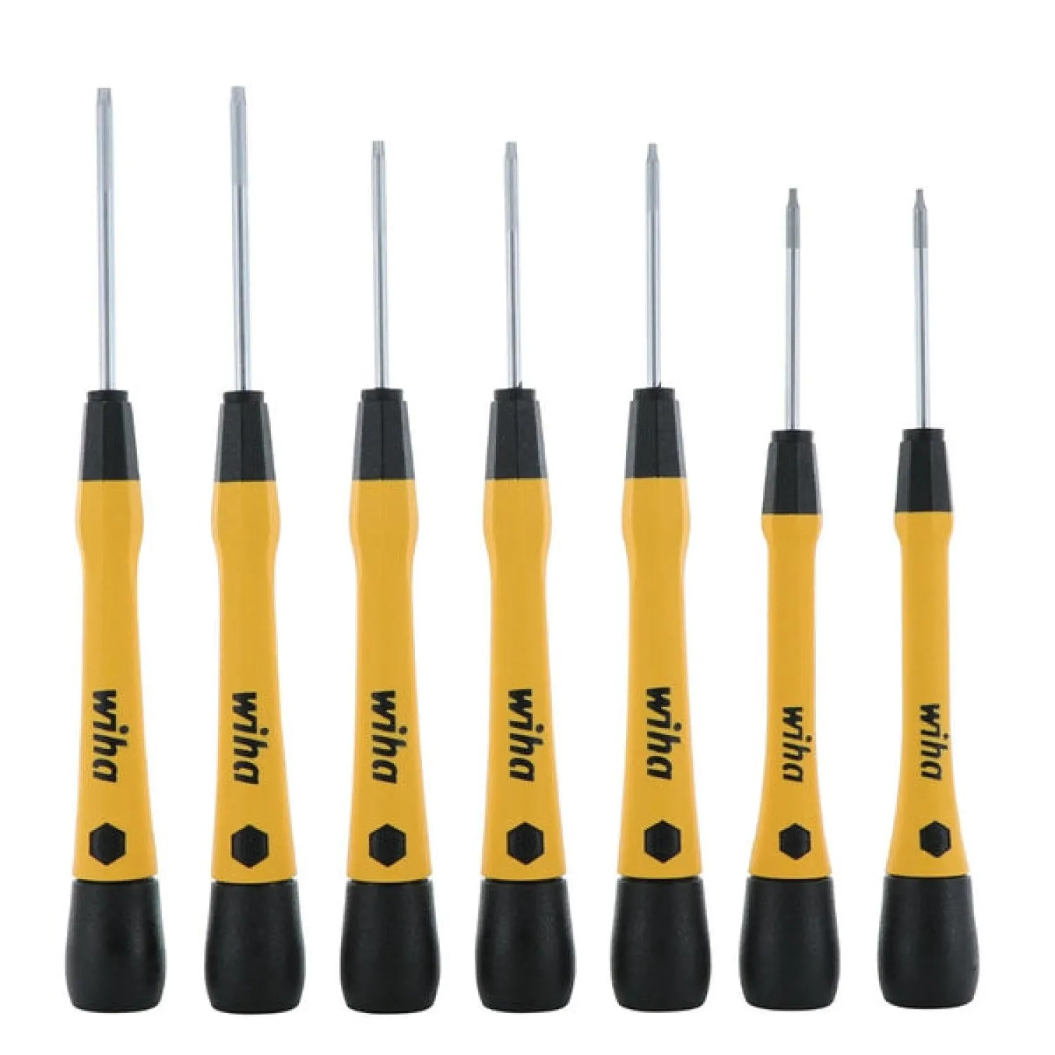 Wiha Tools 27892 ESD Safe PicoFinish Precision TORX Screwdriver Set