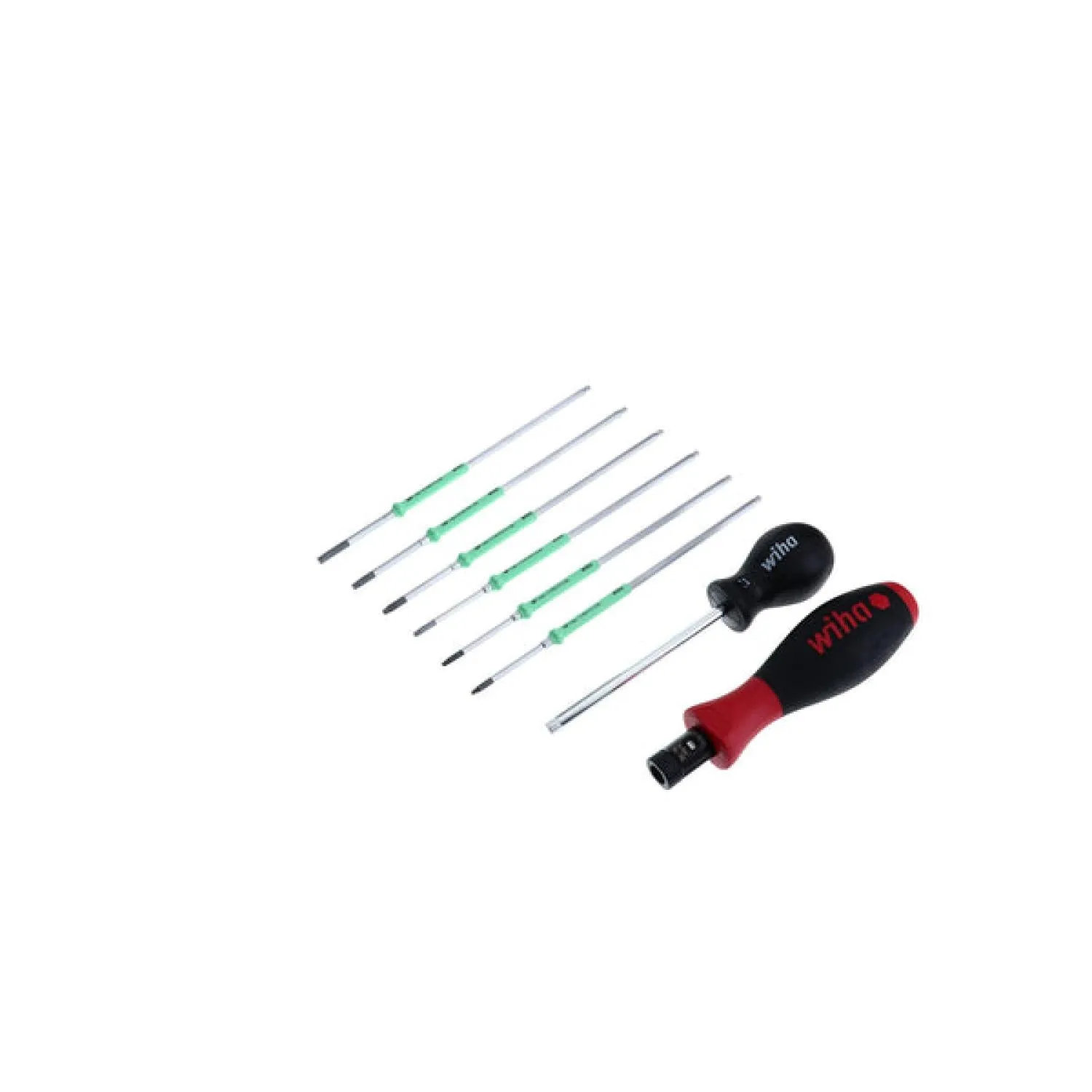 Wiha Tools 28598 TorqueControl TORX Plus Blade Set w/ Canvas Pouch, 8 Pc.