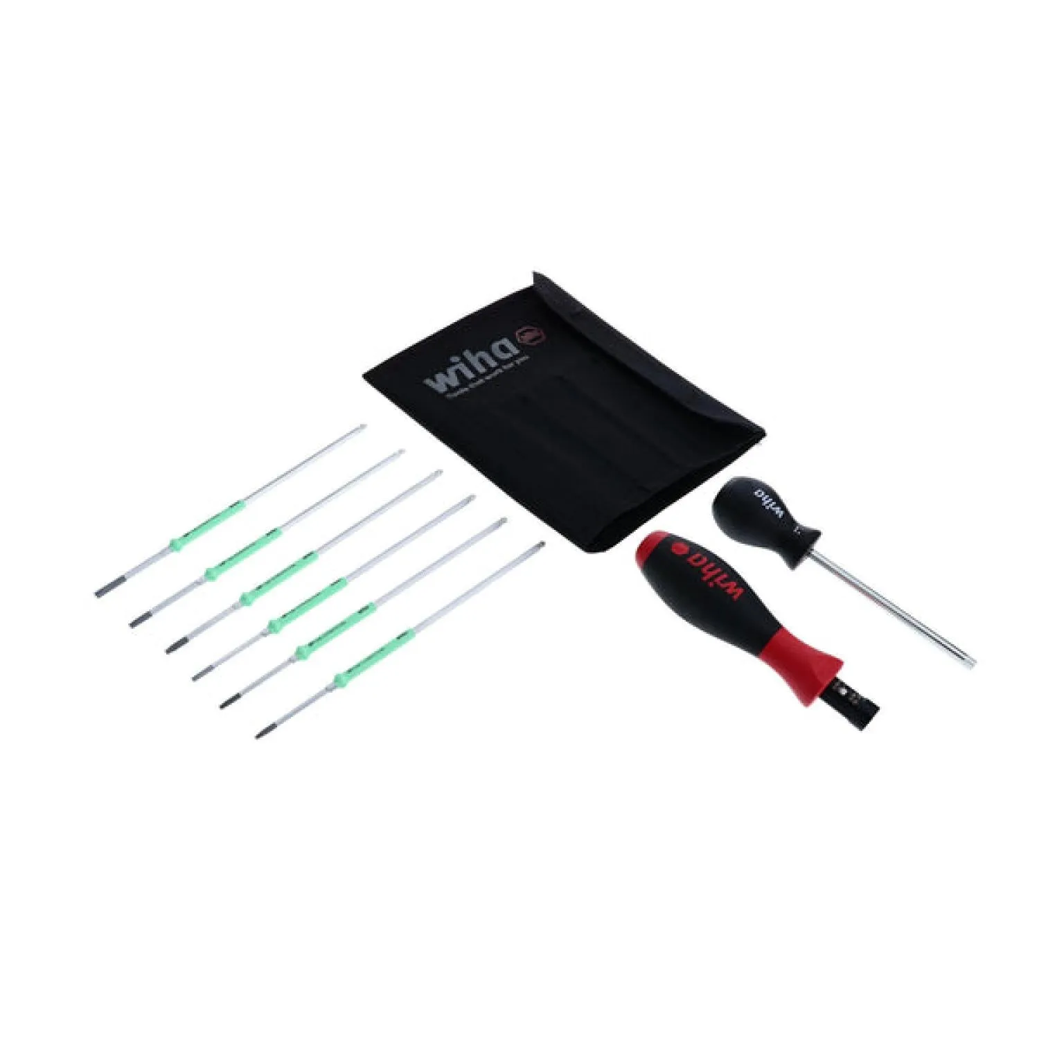 Wiha Tools 28598 TorqueControl TORX Plus Blade Set w/ Canvas Pouch, 8 Pc.