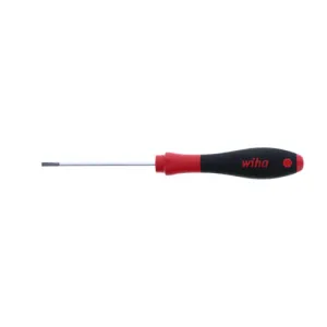 Wiha Tools 30204 SoftFinish Slotted Screwdriver 3.0mm x 80mm