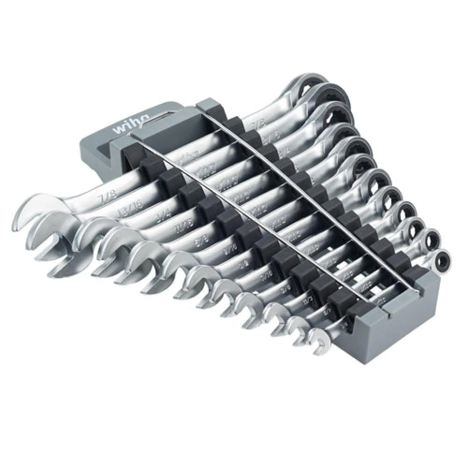 Wiha Tools 30394 12 Piece Combination Ratchet Wrench Set - SAE