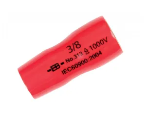Wiha Tools 31510 Insulated Socket, 3/8" Drive, 10 mm