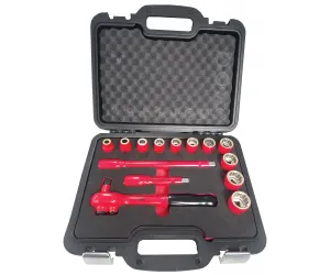 Wiha Tools 31792 Insulated 1/2" Drive Socket 14 Piece Set