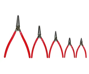 Wiha Tools 32628 Straight External Ring Pliers Set, 5 Pc.