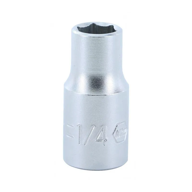 Wiha Tools 33308 1/4 Inch Drive Socket, 6 Point, 1/4 Inch