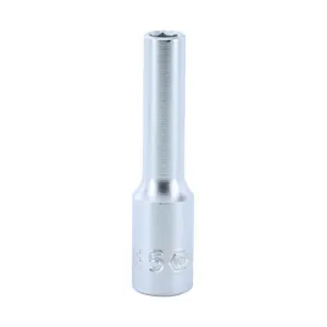 Wiha Tools 33341 6 Point - 1/4 Inch Drive Socket - 5.0mm x 50mm