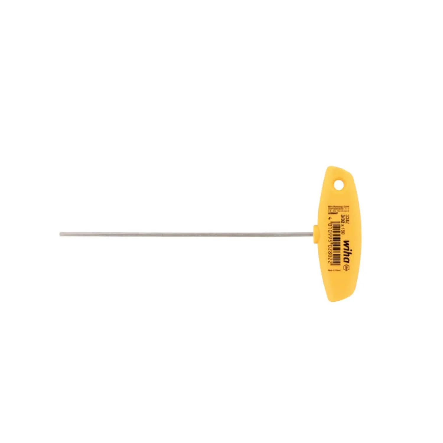 Wiha Tools 33453 Classic Grip Hex SAE T-Handle 3/32" x 150 mm
