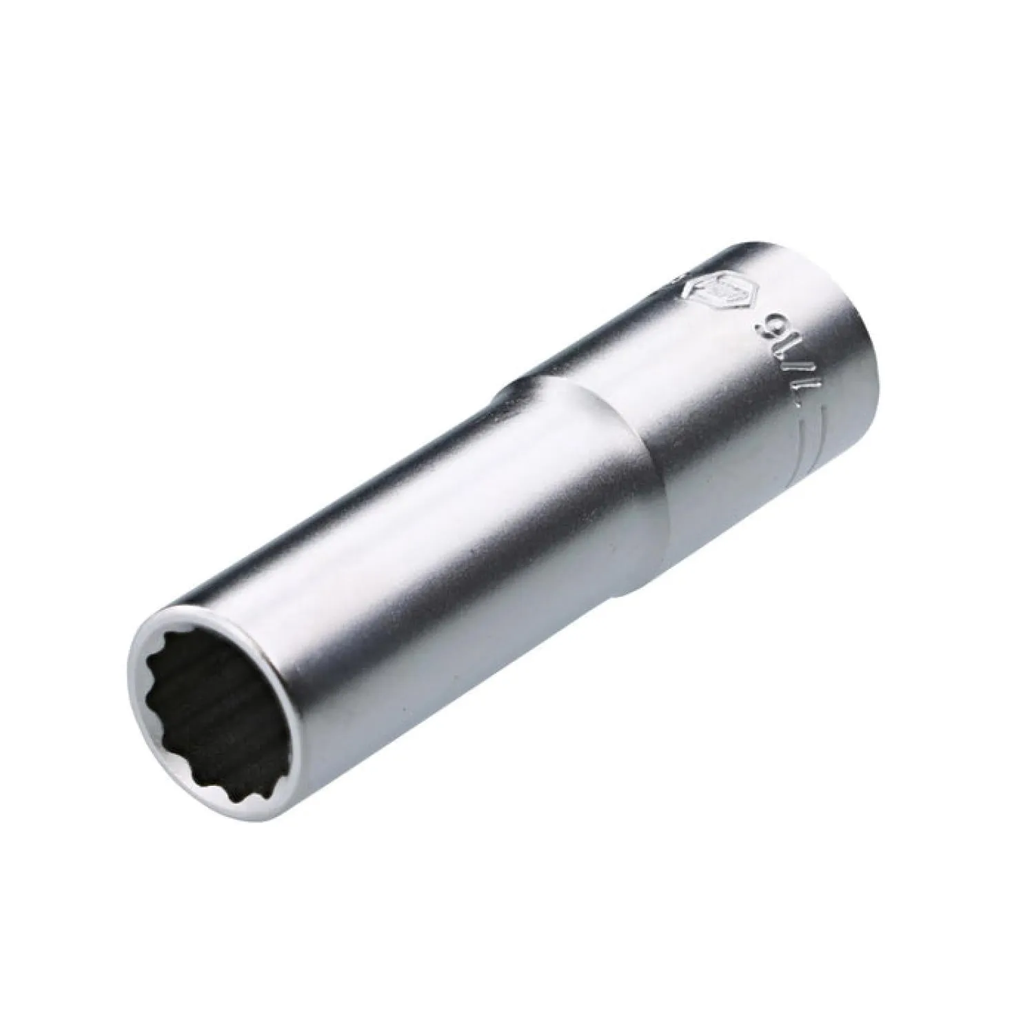 Wiha Tools 33742 3/8 Inch Drive Deep Socket, 12 Point, 7/16 Inch