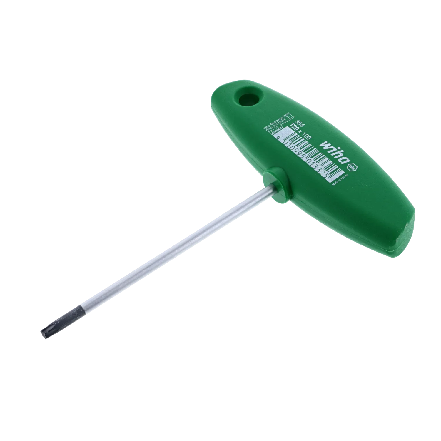 Wiha Tools 36420 TORX T-Handle, T20 x 100 mm