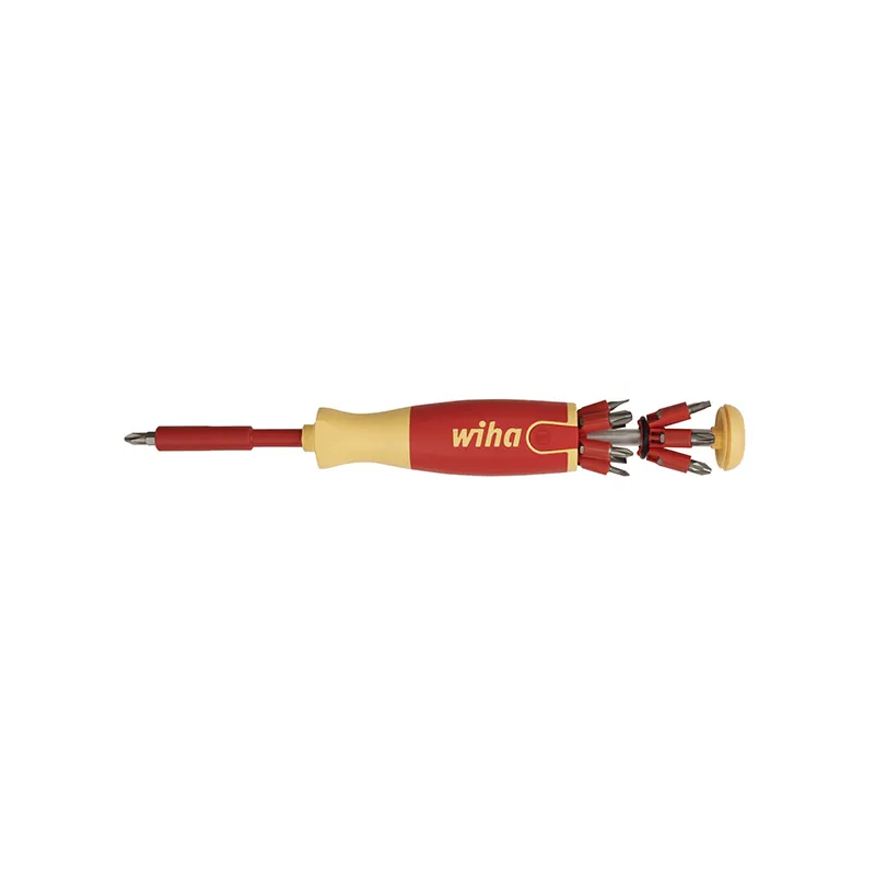 Wiha Tools 38050 Insulated Pop-Up Insert Bit Holder Screwdriver