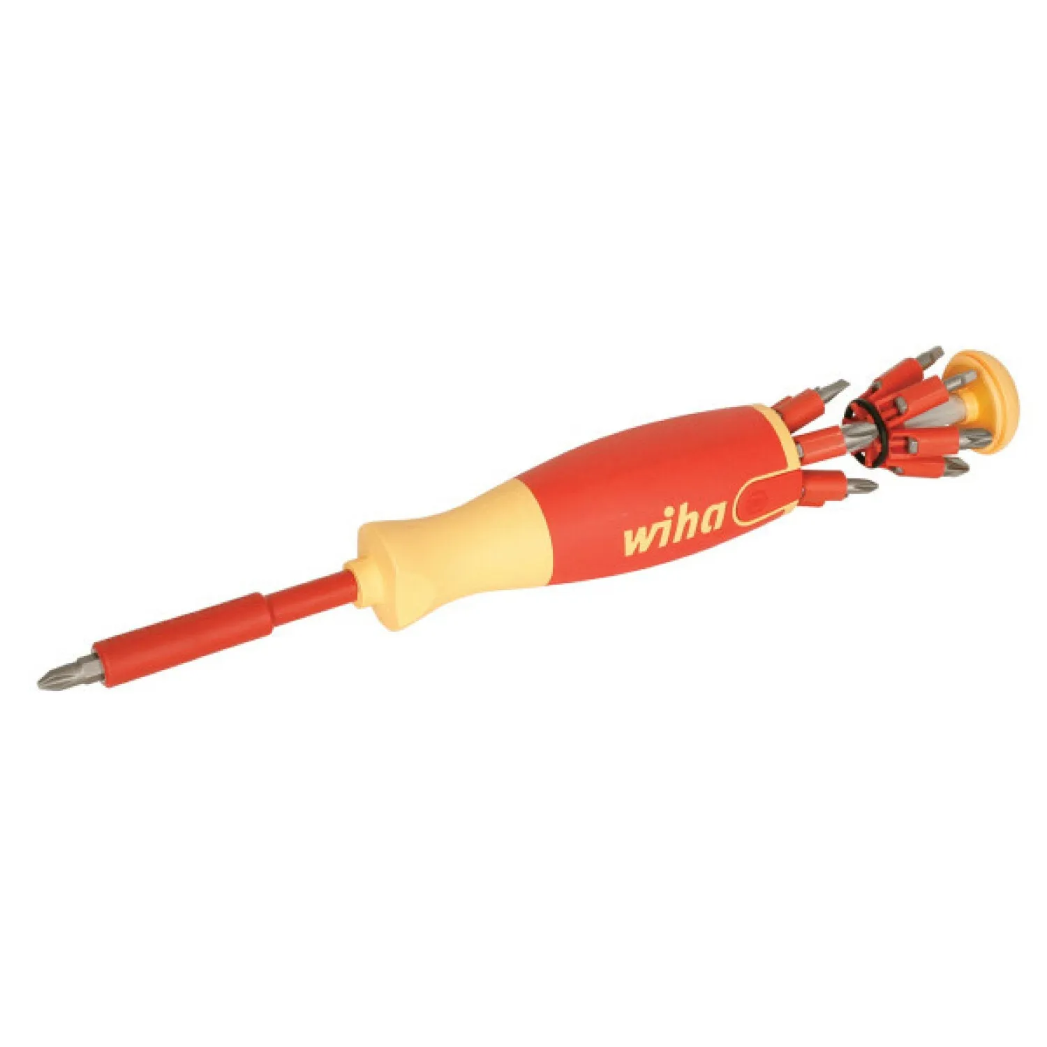 Wiha Tools 38050 Insulated Pop-Up Insert Bit Holder Screwdriver
