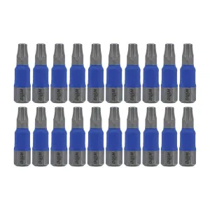 Wiha Tools 70060 TerminatorBlue Impact Bit TORX T25 x 1 Inch - 20 Pack
