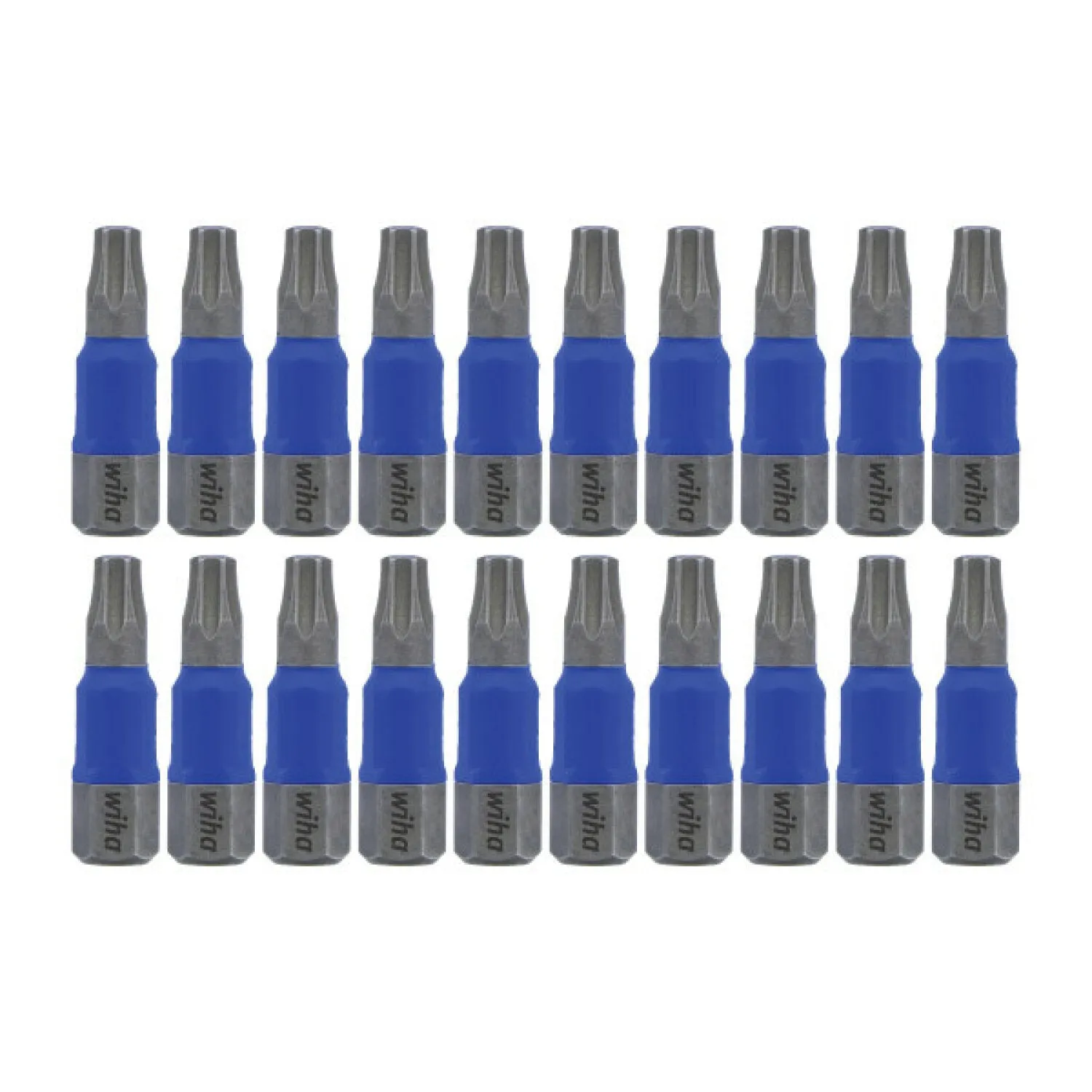 Wiha Tools 70060 TerminatorBlue Impact Bit TORX T25 x 1 Inch - 20 Pack