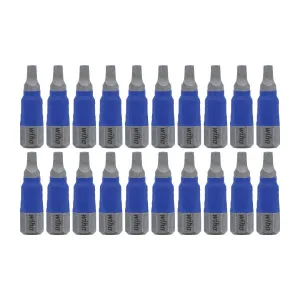 Wiha Tools 70065 TerminatorBlue Impact Bit Square #2 - 1 Inch - 20 Pack