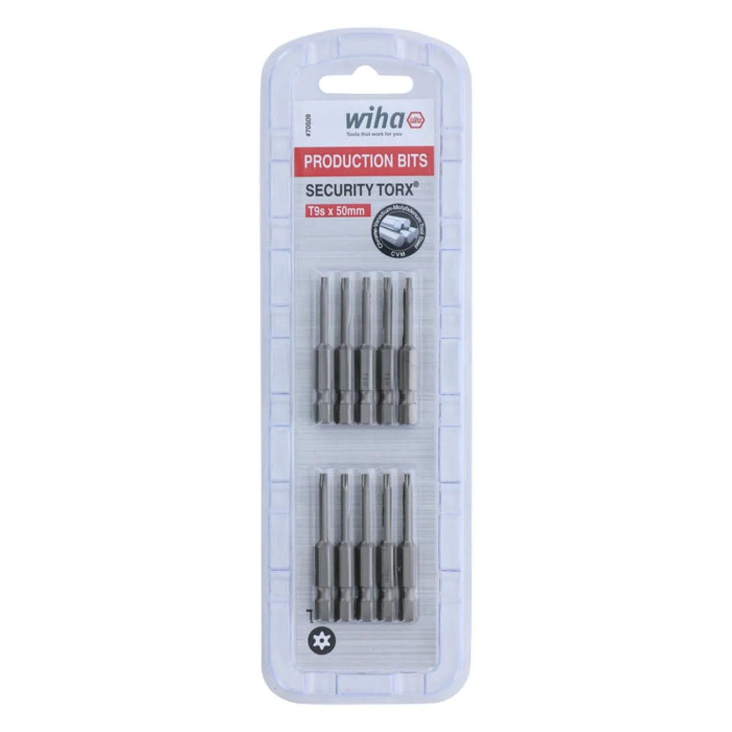 Wiha Tools 70509 T9s Security TORX Power Bit