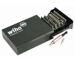 Wiha Tools 71095 Phillips/Hex SAE Bits Collector, 51 Piece