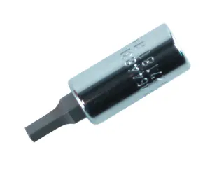 Wiha Tools 71371 Hex Inch Bit Socket, 1/4" Square Drive, 1/16"
