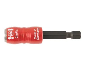 Wiha Tools 71491 ClicFix Long Insert Magnetic Bit Holder, 1/4" Drive, 2.9"