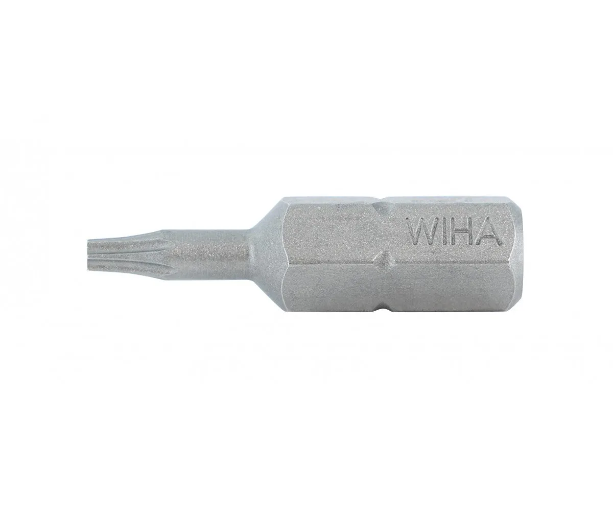 Wiha Tools 71507 T7 x 38mm TORX Insert Bit, 10 Pack