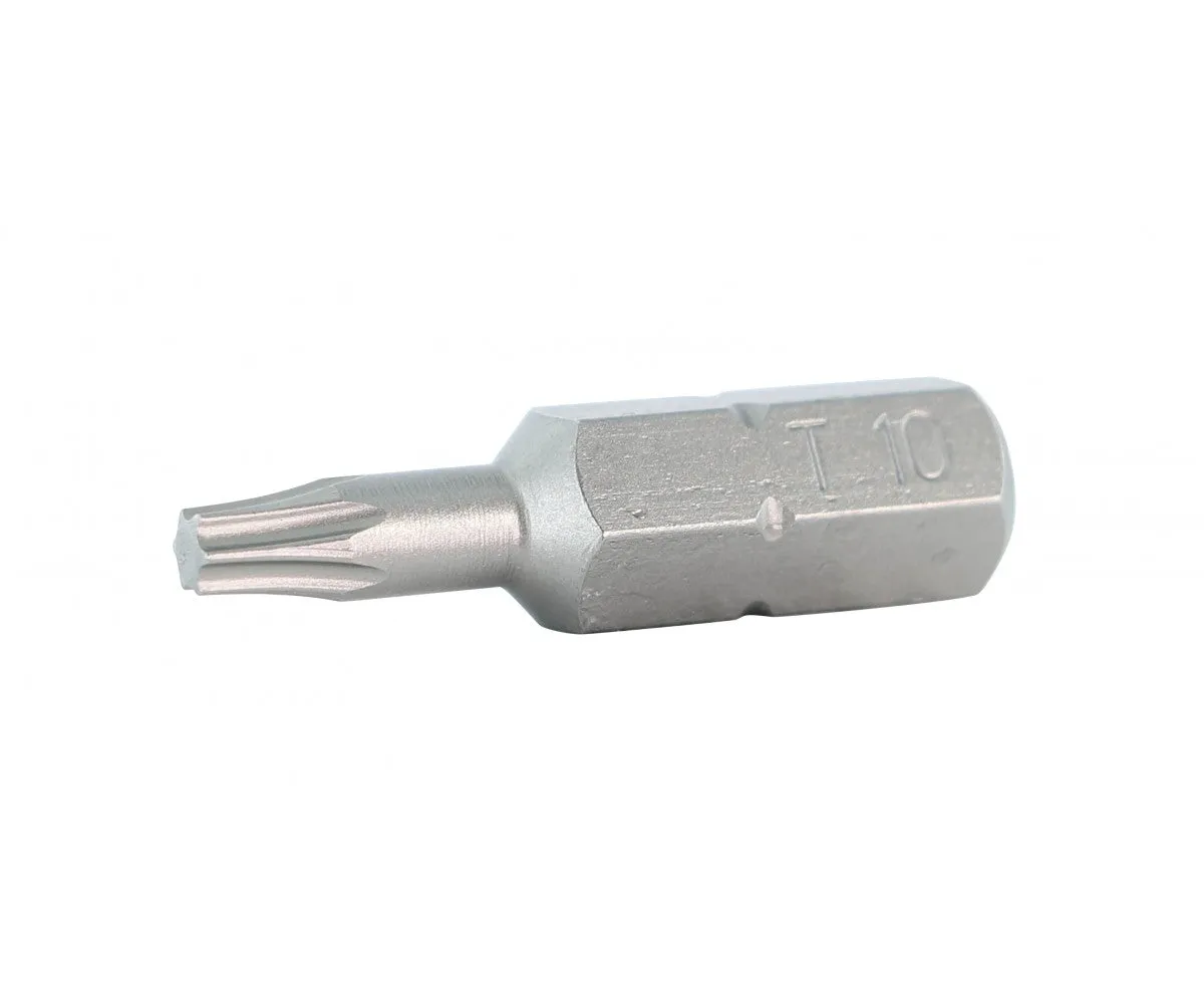 Wiha Tools 71510 T10 x 38mm TORX Insert Bit, 10 Pack