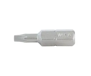 Wiha Tools 71510 T10 x 38mm TORX Insert Bit, 10 Pack