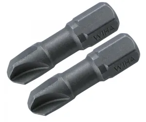 Wiha Tools 71957 Torq-Set Insert Bit, #6 x 25 mm, 2 Pk.