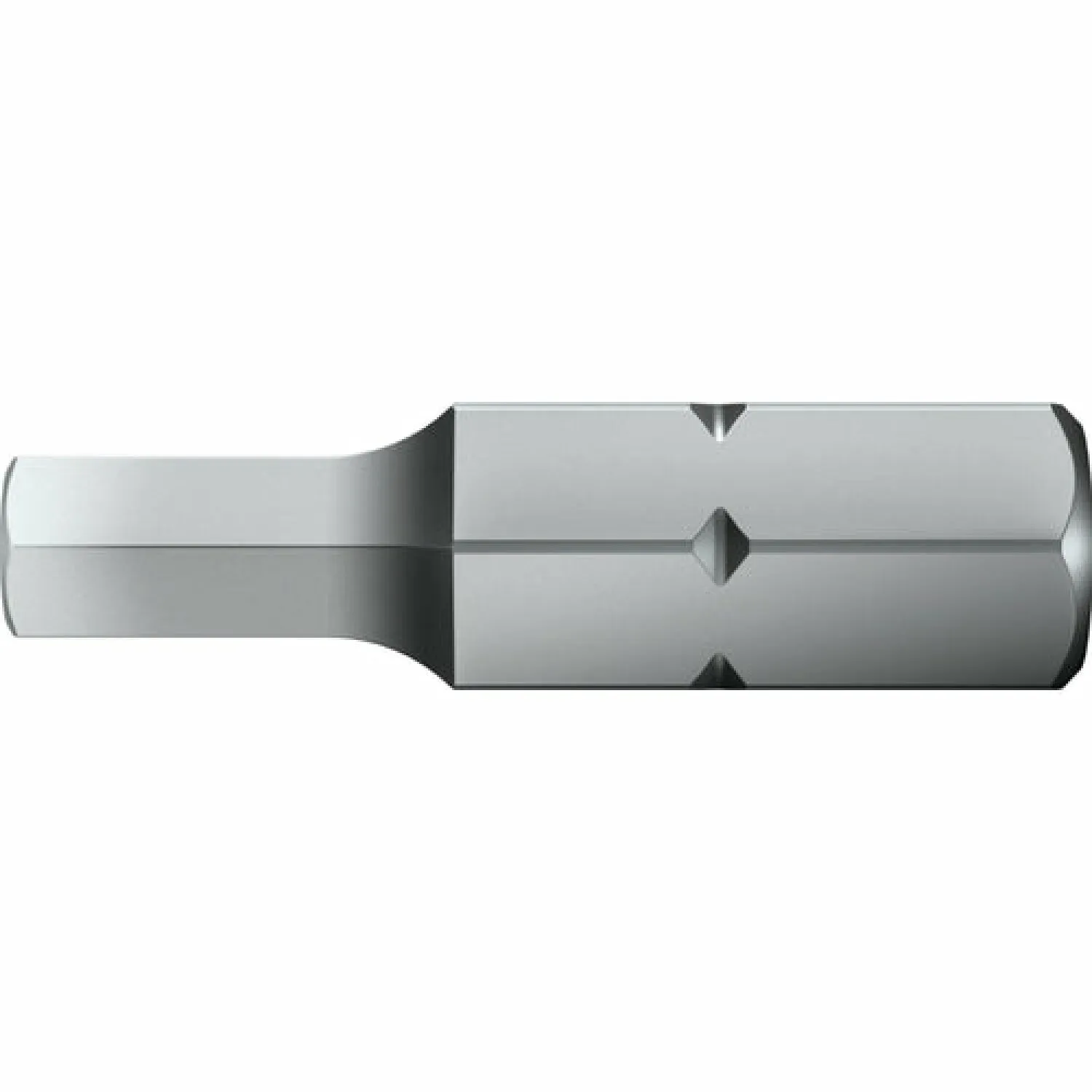 Wiha Tools 72309 Hex Contractor Insert Bit 2.0mm x 25mm - 250 Pack