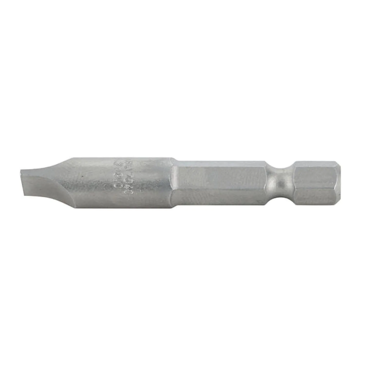 Wiha Tools 74021 Slotted Power Bit, 8.0 mm x 1.2 mm x 50 mm, 10 Pk.