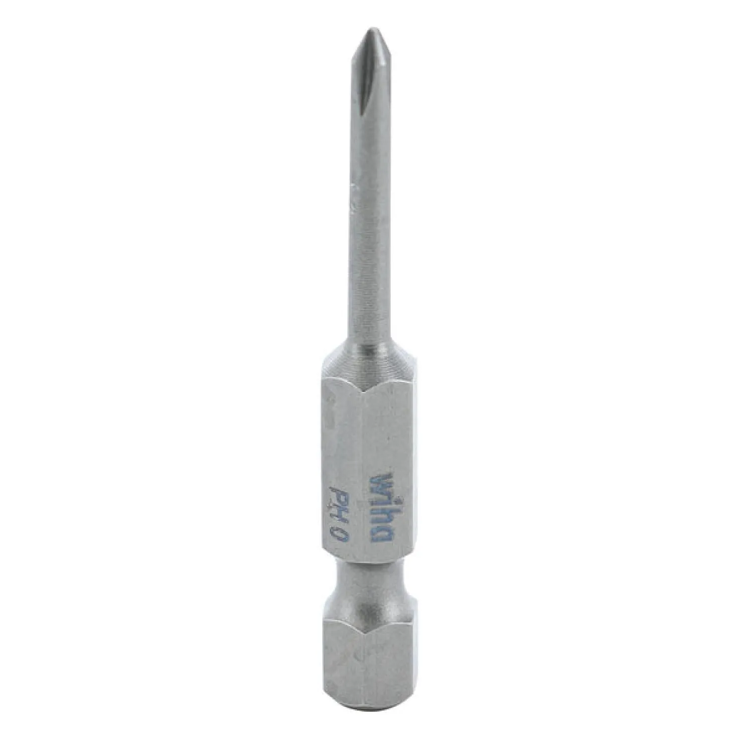Wiha Tools 74102 Phillips Power Bit, #0 x 50 mm, 10 Pk.