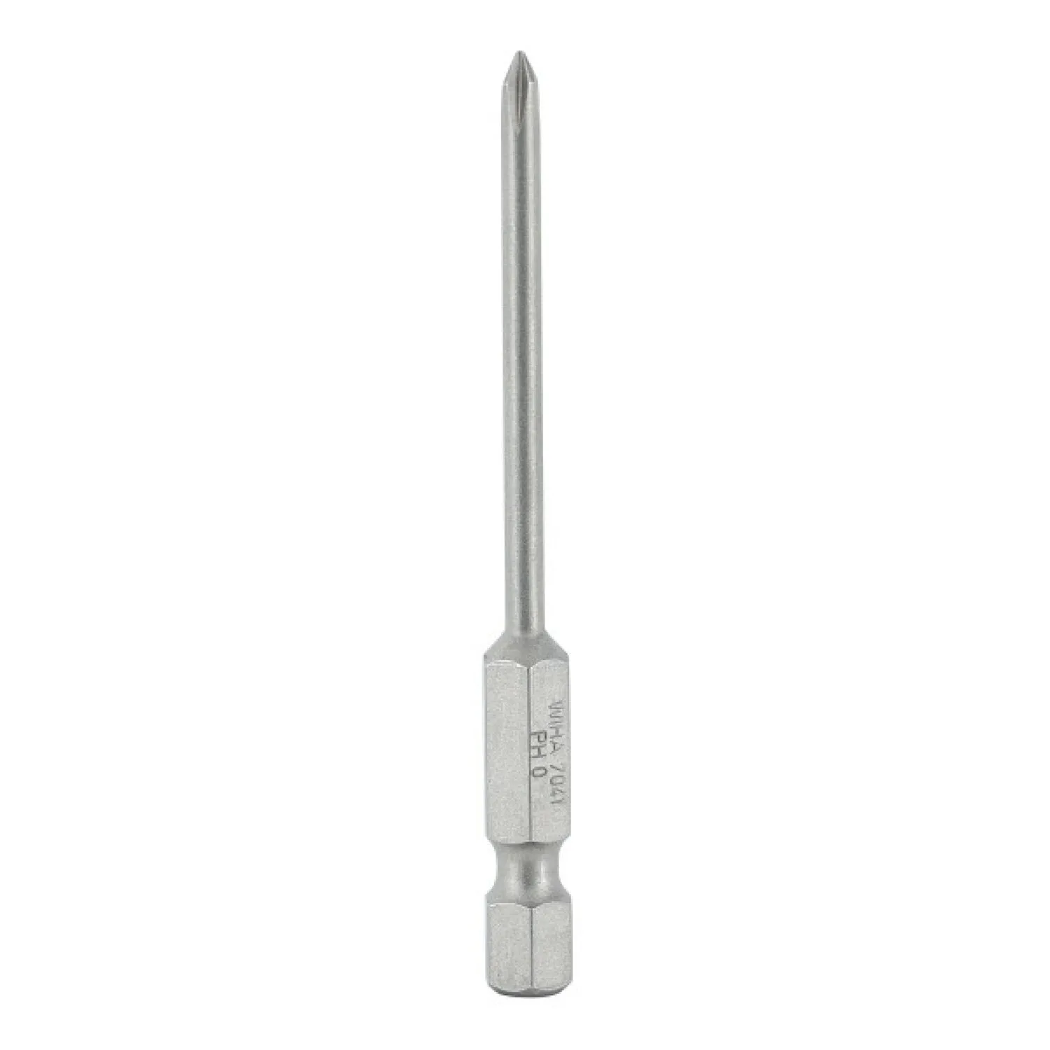 Wiha Tools 74168 Phillips Power Bit, #0 x 70mm Pack of 10