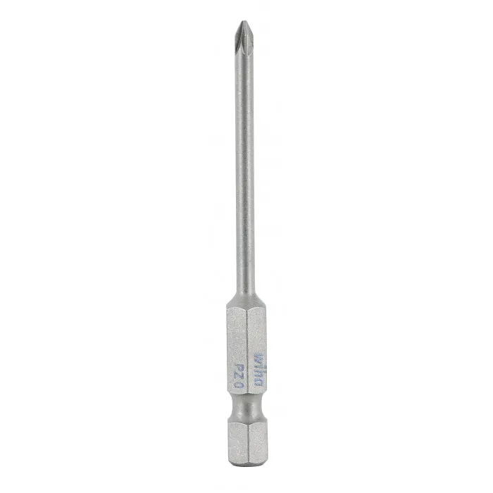 Wiha Tools 74201 PoziDriv Power Bit, #0 x 70 mm, 10 Pk.