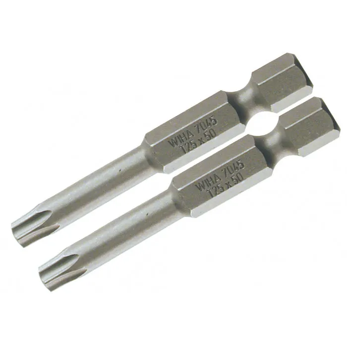 Wiha Tools 74506 TORX Power Bit, T10 x 50 mm, 2 Pk.
