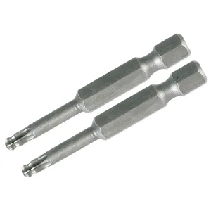 Wiha Tools 74557 T25 x 50mm MagicSpring TORX Power Bit, 2 Pack