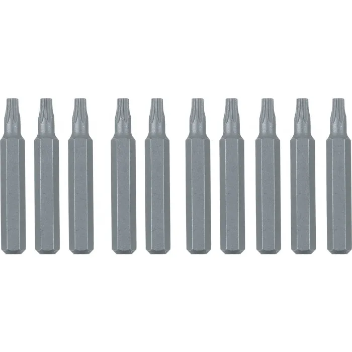 Wiha Tools 75661 System 4 TORX Micro Bits, T2 x 28 mm, 10 Pk.