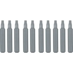Wiha Tools 75661 System 4 TORX Micro Bits, T2 x 28 mm, 10 Pk.