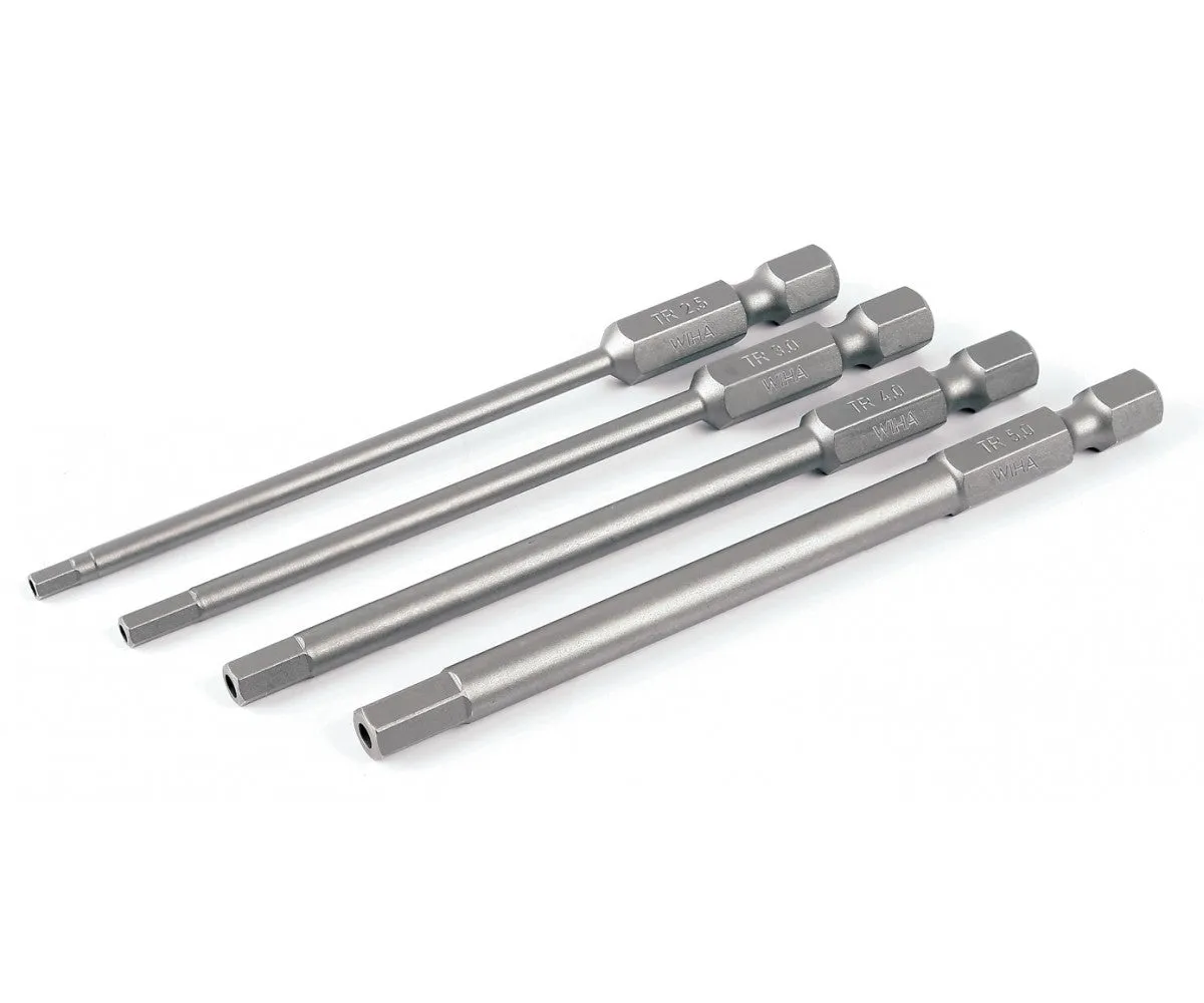 Wiha Tools 76090 Security Hex Metric Power Blades 4 piece set