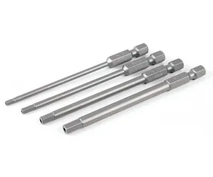 Wiha Tools 76090 Security Hex Metric Power Blades 4 piece set