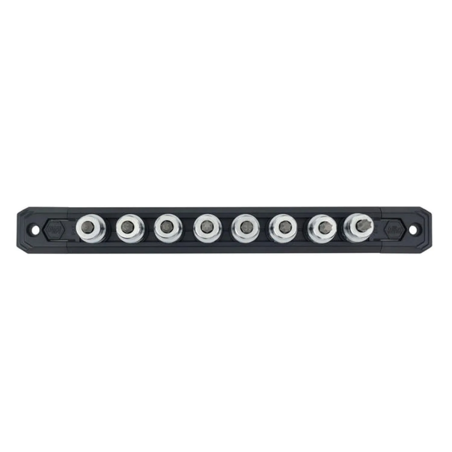 Wiha Tools 76395 8 Piece TORX 3/8" Drive Bit Socket Rail Set (T9-T40)