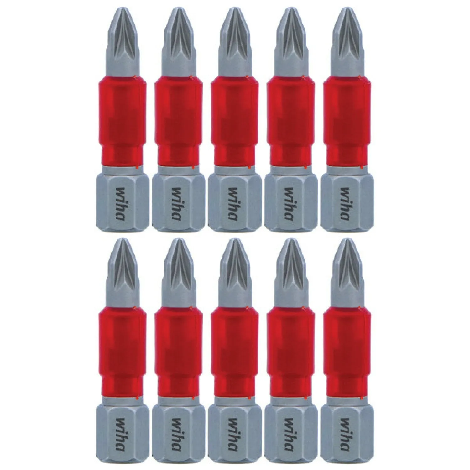 Wiha Tools 76506 MaxxTor Impact Bit Pozidriv #1 x 29mm - 10 Pack
