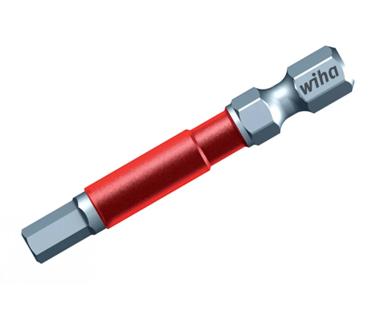 Wiha Tools  76570 MaxxTor Impact Bit Hex 1/8" x 49mm - 10 Pack