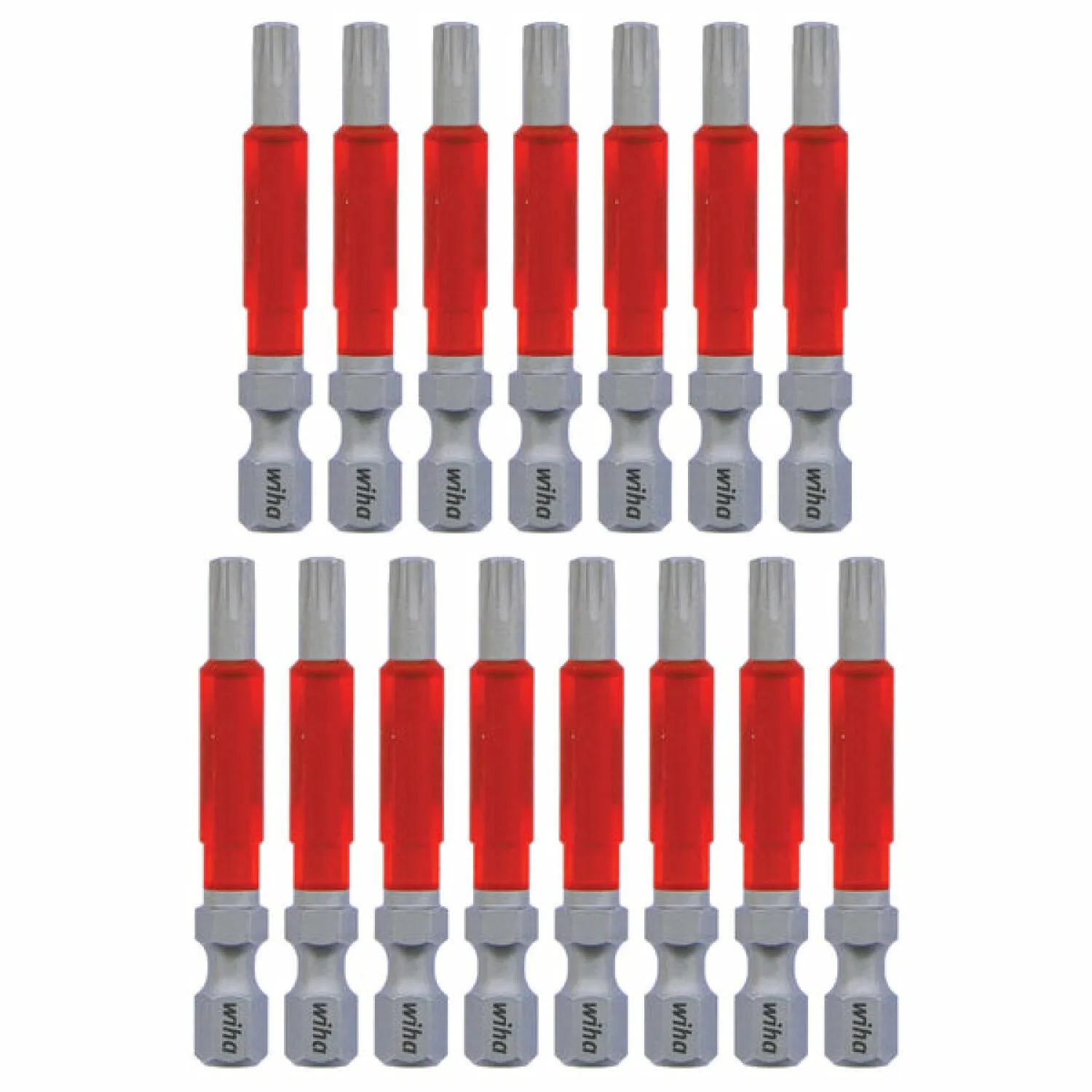 Wiha Tools 76654 MaxxTor Impact Bit TORX T27 - 49mm - 15 Pack