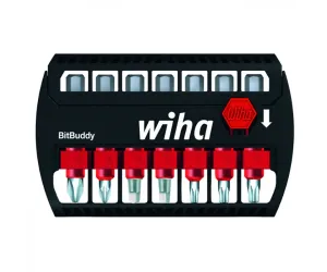Wiha Tools 76892 8 Piece BitBuddy MaxxTor Impact Bit Set