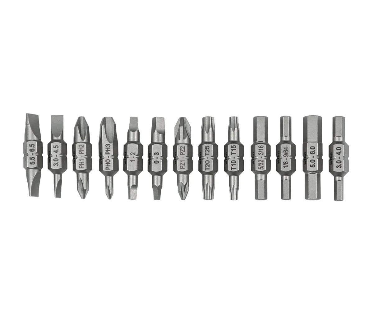 Wiha Tools 77780 13 Bit Pack Reload for Tradesman 26 In One Ultra Driver