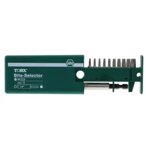 Wiha Tools 79245 11 Piece Torx Bits-Selector and Magnetic Bit Holder Set - T7 - T40