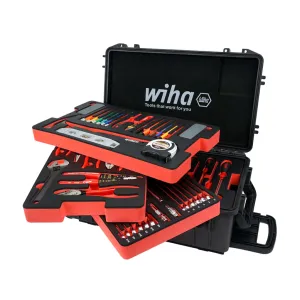 Wiha Tools 92100 Premium Mobile Tool Kit, 194 Pc.