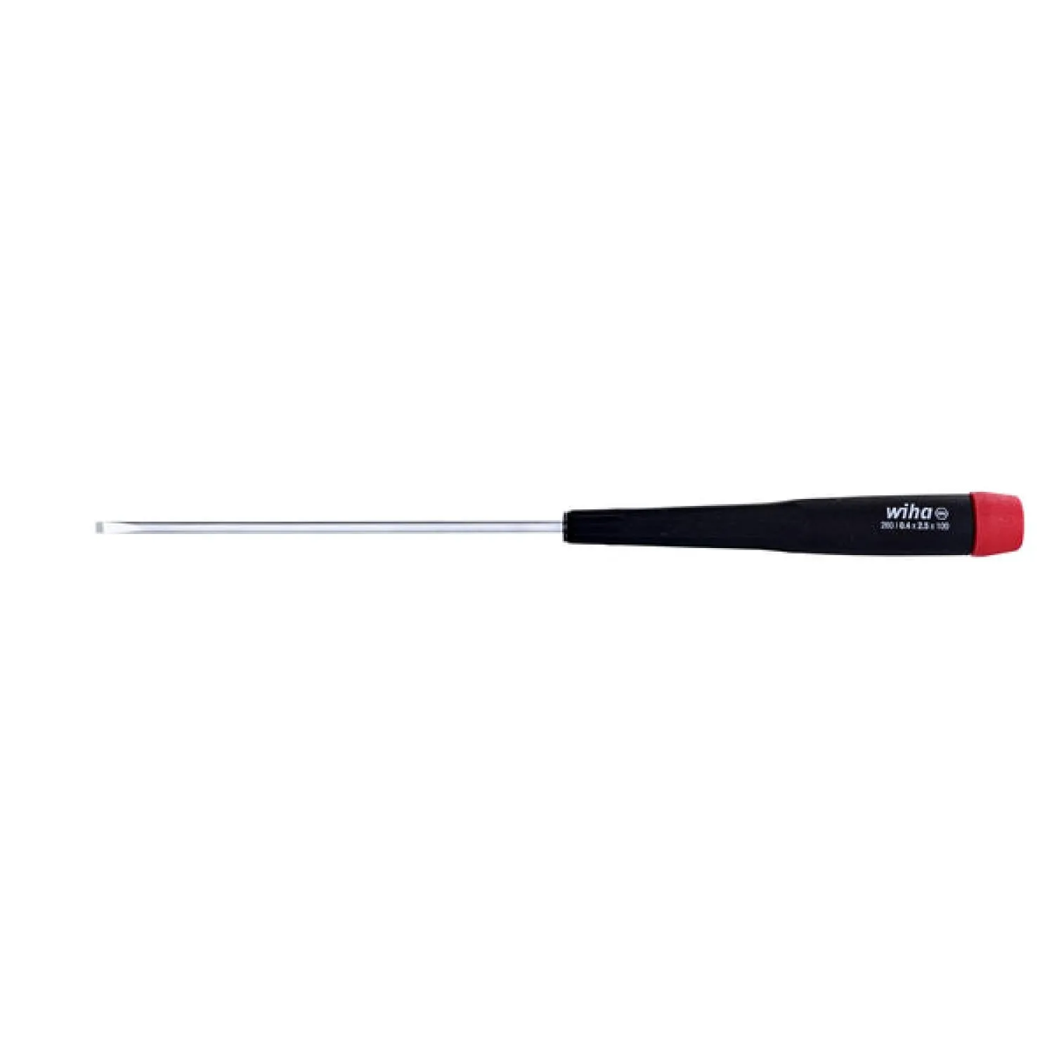 Wiha Tools Tools 26027 Precision Slotted Screwdriver 2.5 (3/32") x 100mm